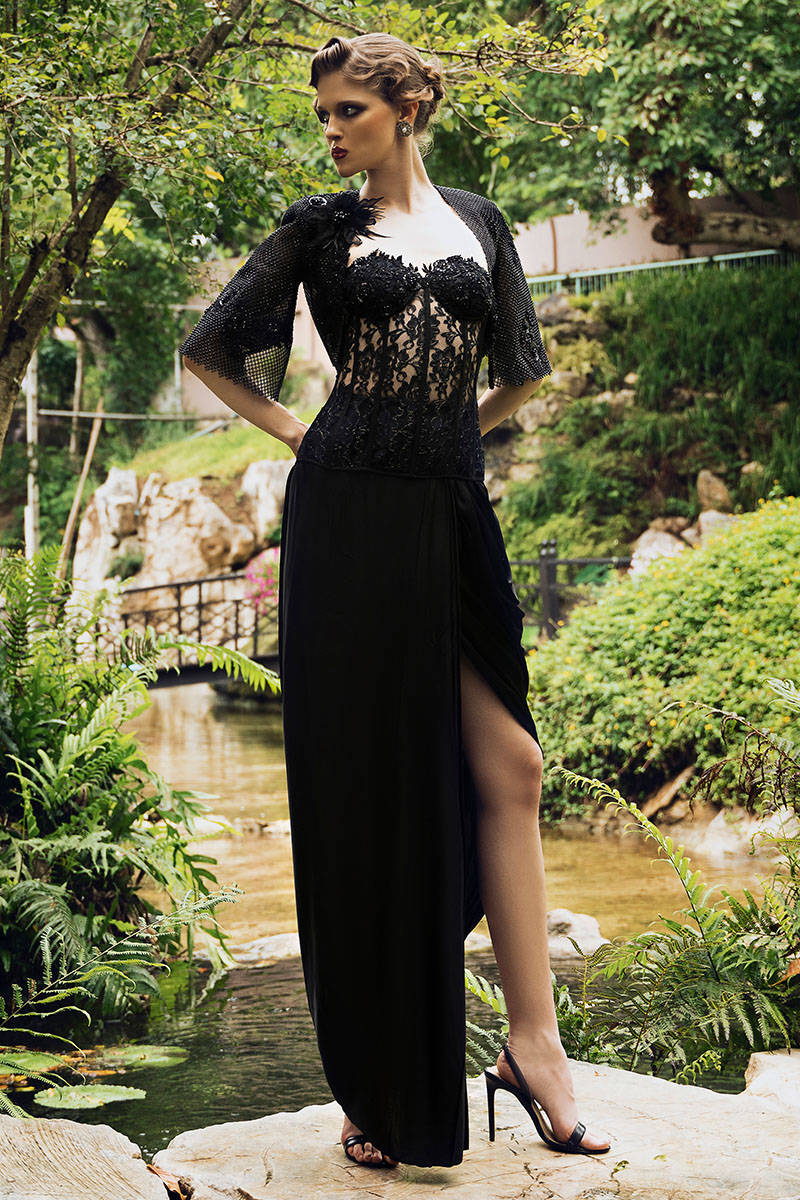 Black Sarong Rose