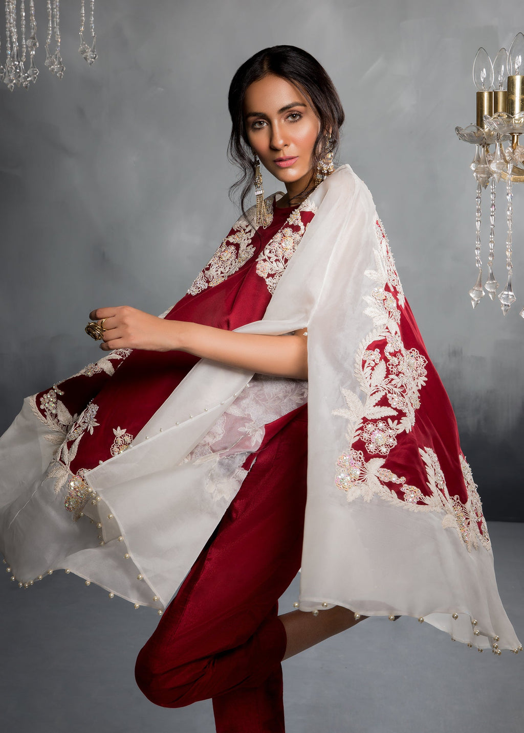 Maroon Cape