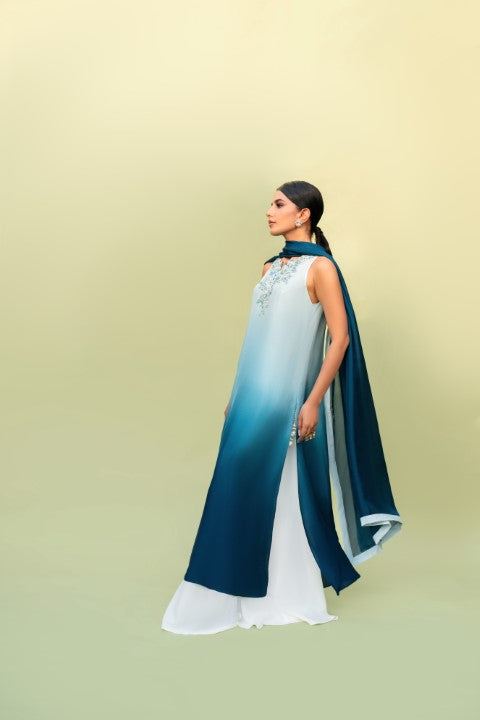 BLUE OMBRE