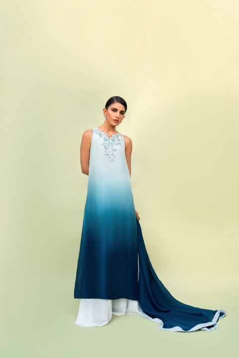 BLUE OMBRE