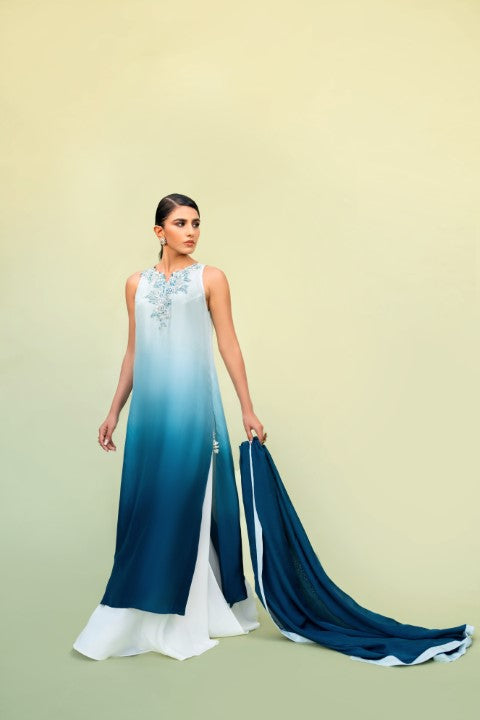 BLUE OMBRE