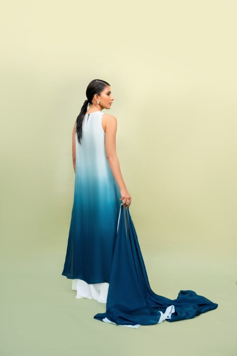 BLUE OMBRE