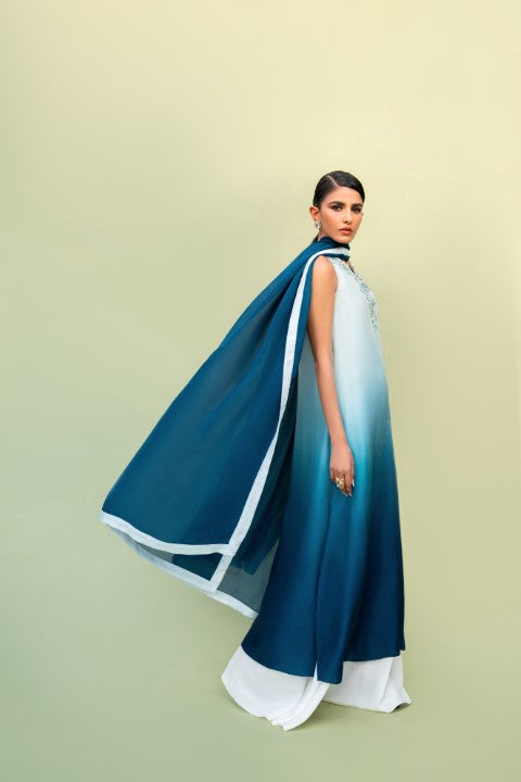 BLUE OMBRE