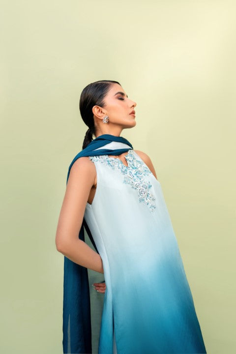 BLUE OMBRE