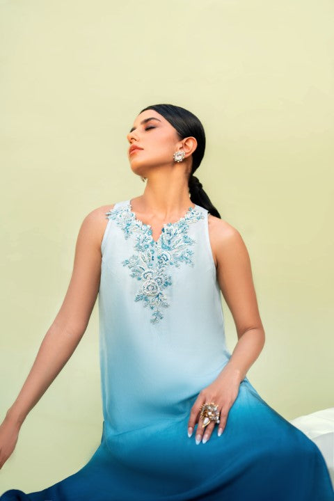 BLUE OMBRE